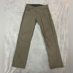 KUHL Radikl Pants Mens Size 28x30 Green